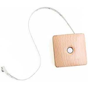 KnitPro - Knitpro beuke houten vierkante maat tape - 1 Stuk