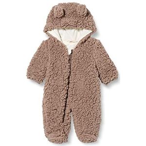 Noppies Baby Unisex Baby Playsuit Jarales Long Sleeve Overall, Roebuck-N009, 50