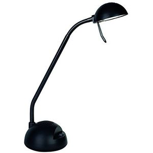 Pavo stabiele bureaulamp inclusief halogeen, zwart 8055715