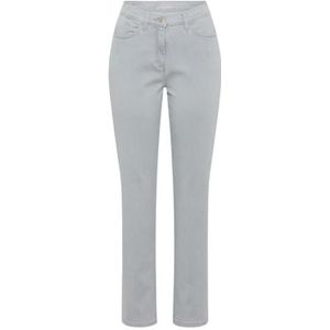 Raphaela by Brax Patti Straight autehntic denim met rechte pijpen, 03 lichtgrijs, 29W / 32L