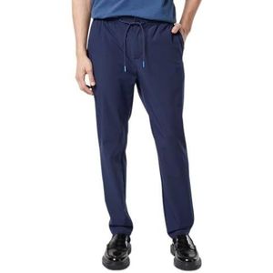 Warren - Jogger - Navy - Stretch Nylon Blend - Regular Slim Fit