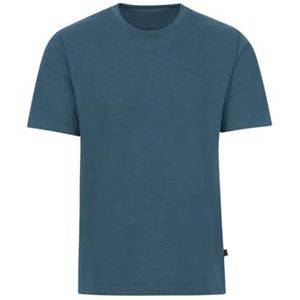 Trigema - T-shirt - Jeans-melange - 1-delig