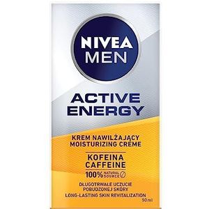 Nivea Men - Active Energy - Gezichtscrème - Hydraterend - Zonder Microplastics
