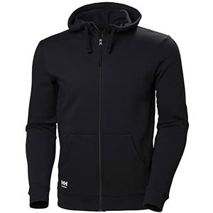 Helly-Hansen Classic Zip Hoodie voor heren, 990 zwart, 3XL, 990 zwart, 3XL