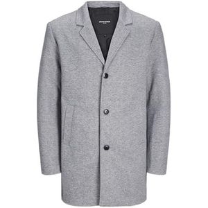 JACK & JONES Jjchuck Coat jas voor heren, lichtgrijs gem., M