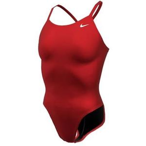 Nike - Swim Solid Racerback - Badpak - Rood - Dames