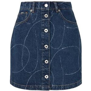 Pepe Jeans Winnie Logo Denim Skirt S