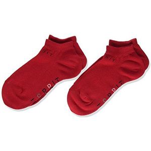 ESPRIT Unisex Kids Foot Logo 2-Pack Sokken, Katoen, Rood (Fire 8150), 12-2,5 (Pack van 2), Rood (Fire 8150)