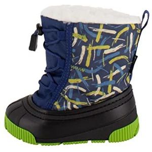 Spirale Lala snowboots, Winterlaarzen voor Kinderen, Fleece Voering met Isolatieschuim, Blauw, 22/23 EU