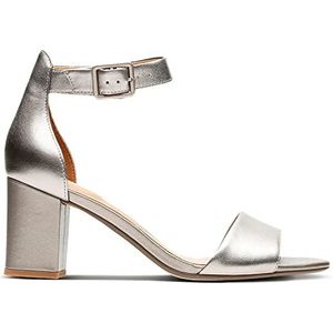 Clarks Dames Deva Mae Pump, Tinnen Goud, 37 EU