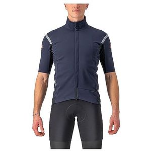 CASTELLI 4522512-424 GABBA RoS 2 herenjack Belgian blauw/zilver reflex maat L