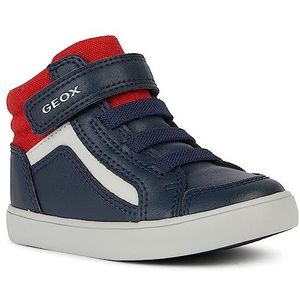 Geox Jongens B Gisli Boy D Sneakers, rood (navy red), 25 EU