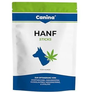 Canina Pharma Hennep Sticks Gezonde Snack voor tussendoor, 500 g