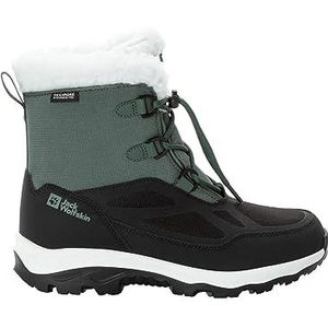 Jack Wolfskin Vojo Shell Xt Texapore Mid K winterlaarzen voor kinderen, uniseks, groen (slate green), 26 EU