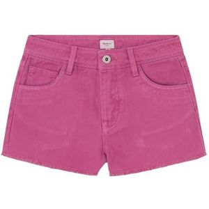 Pepe Jeans Ofra Boxershorts voor meisjes, roze (Engels Rose Pink), 8 Jaren