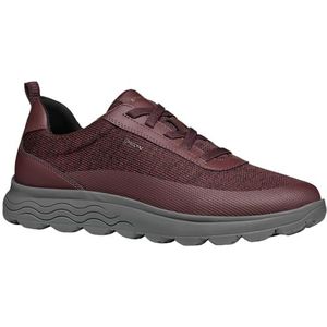 Geox U Spherica A Sneakers voor heren, wijn, 42 EU