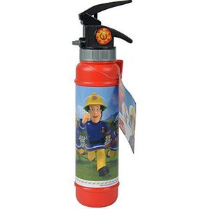 Simba 109252125 - Brandweerman Sam Brandblusser waterspuit, met waterdichte banderol, 28 cm, tankvolume 450 ml, bereik 5 m