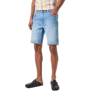 Wrangler Texas Denim Shorts voor heren, Slim, 38W