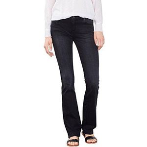 ESPRIT Jeansbroek voor dames, zwart (Black Medium Wash 912), 32W x 34L