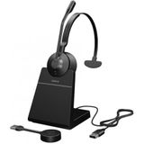 Engage 55 SE Mono headset UC, Link 400c DECT-adapter USB-C, Engage 55 SE Deskstand, 1,2 m USB-C naar USB-C-kabel, draagtas, garantie en waarschuwing (veiligheidsfolders)