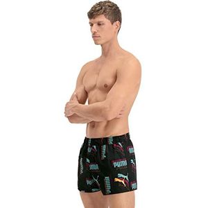 PUMA Heren Logo Print Board Shorts