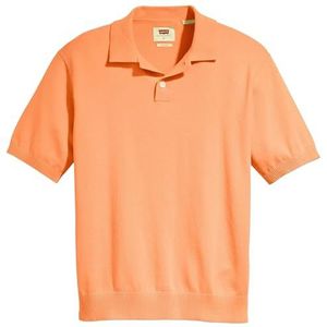 Levi's Sweater Knit Polo Neutrals, Peach Bloom, S