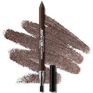 Revlon Eyeliner ColorStay Multiplayer Liquid-Glide, multifunctioneel make-upproduct met professionele borstel, romige, waterdichte en langdurige textuur, 402 High Stakes, 0,9 g