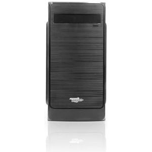 MACHPOWER PC en laptops Model Mach Power Case Office M-Atx PSU500W, 2* USB3.0, Zwart