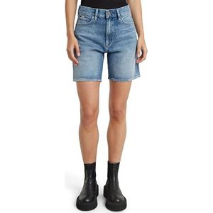 G-Star RAW High Bermuda Short Clean Edge wmn, blauw (Sun Faded Paradiso Blue D24372-d434-g330), 25W