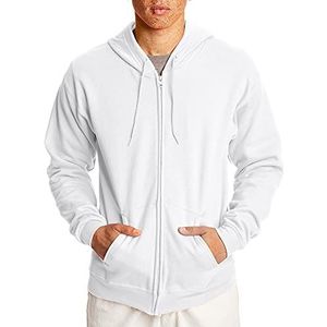 Hanes Heren Hoody - wit - S