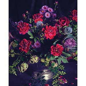 Howard Shooter Barok Bloemen Doek, Polyester, Meerkleurig, 40 x 50cm