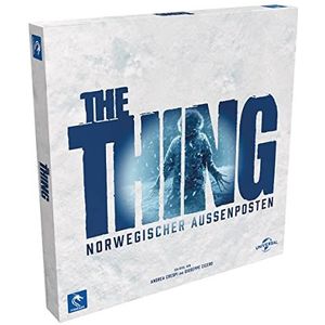Pendragon Game, The Thing: Het bordspel – Noorse buitenposten, uitbreiding, kennisspel, deductiespel, 4-8 spelers, vanaf 13+ jaar, 120+ minuten, Duits