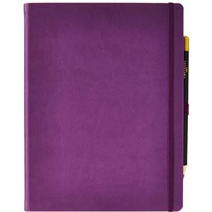 Castelli RQ27/25-477 groot gelijnd Tucson notitieboek - paars