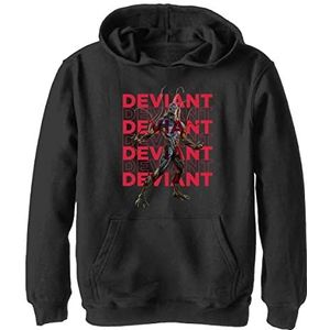 Marvel The Eternals Deviant Repeating Hoodie, zwart, S, zwart, S