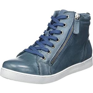 Andrea Conti Vetersneakers voor dames, Infinity Blue., 38 EU