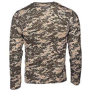 Miltec Digital Camo T-shirt met lange mouwen, Digitale Camouflage, M