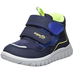 superfit Sport7 Mini jongens Sneaker Sneaker ,Blauw geel 8000,25 EU