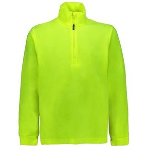 CMP Maglia in Pile da Bambini - 3G28134 Unisex fleece shirt, Yellow Fluo, Yellow Fluo