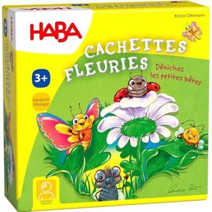 HABA Bloemenschuilplaatsen-bordspellen voor kinderen vanaf 3 jaar - 305506, 305506