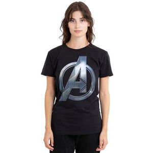 Black Panther Wakanda Forever Wakanda Avenger dames T-shirt, zwart, medium, Zwart, M