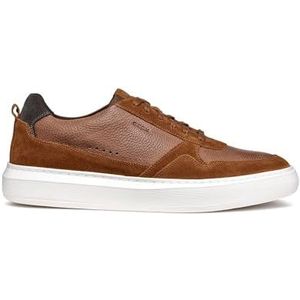 Geox U Deiven A Sneakers voor heren, Browncotto, 46 EU