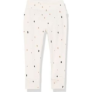 Noppies Baby Unisex Baby U Slim Fit Pants Rybnik AOP broek, White Sand - P670, 50 cm