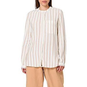Camel Active Womenswear Damesblouse, Offwhitecurrystriped, M