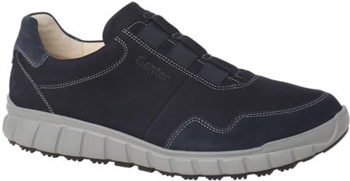 Ganter - 251318 EVO - Instappers - Blauw - Nubuck - Rubber Zool