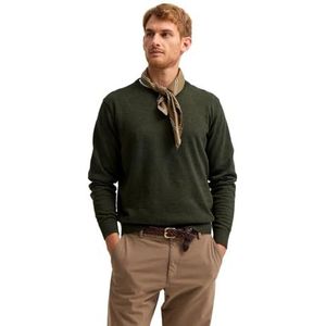 Bugatti - 7400-85510D - Pullover - 190-olive - Regular Fit