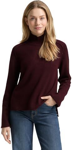 Tom Tailor - Loose Fit - Gebreide Pullover - Mêlee - Viscosemix