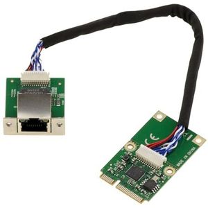 KALEA-INFORMATIQUE Mini PCI Express MiniPCIE netwerkcontrollerkaart 1 RJ45 LAN 2,5 GIGABIT ETHERNET koperpoort met Intel I226 SRKTV chipset