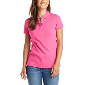 Nautica Poloshirt voor dames, Leis Pink, XL