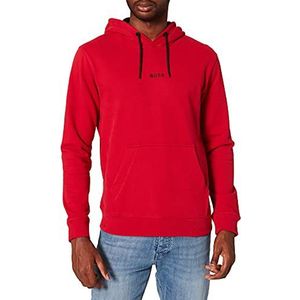 BOSS Weedo 1 Capuchontrui voor heren, Bright Red621, 3XL