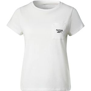 Reebok Dames RI Tee T-shirt, wit, XS, Kleur: wit, M